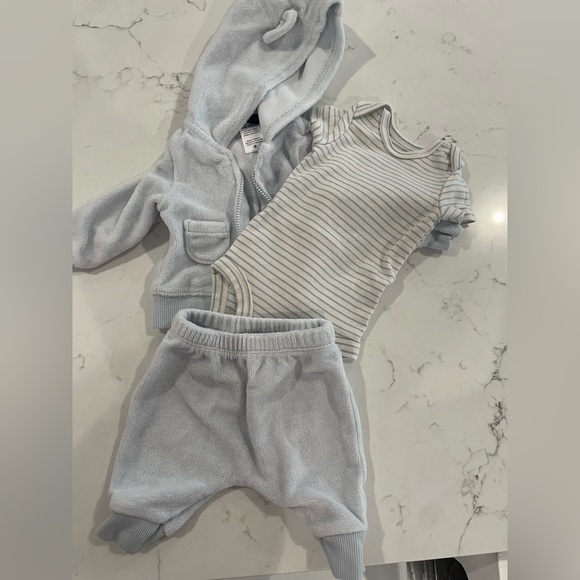 Carter's Light Blue Matching Set - Picture 2 of 3